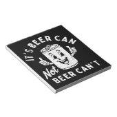 Bloc-note C'est la bière ne peut pas la bière ne peut pas dr (Incliné)