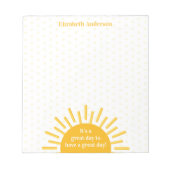 Bloc-note C'est un excellent nom de citation de position de (Devant)