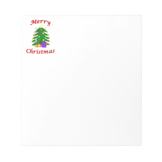 Bloc-note C'est un sapin de Noël joyeux ! (Devant)