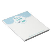 Bloc-note C'Est Une Tante Bleue Butterfly Totalement Fabuleu (Incliné)