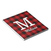 Bloc-note Chalet primitif Bison rouge Boeuf plat (Incliné)