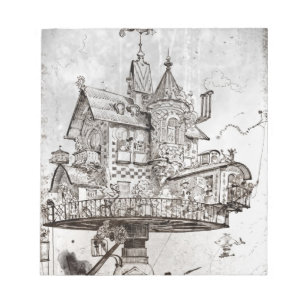 Bloc-note Chambre aérienne Maison Tournante