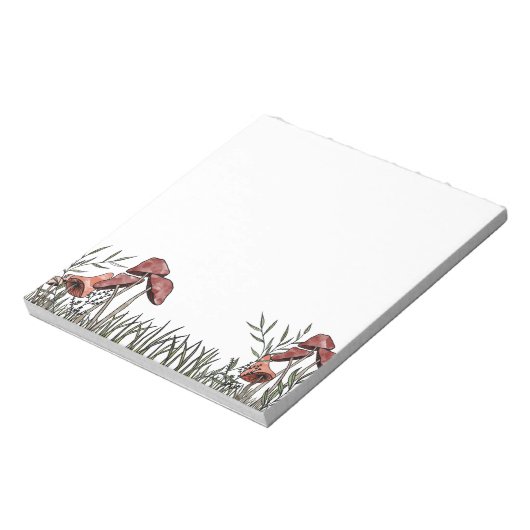 Bloc-note Champ champignon (Tourné)