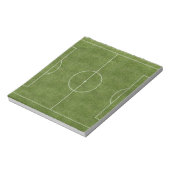Bloc-note Champ de football (Tourné)