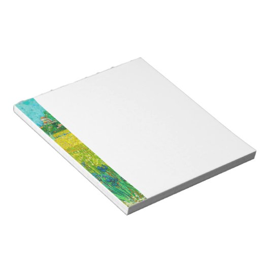 Bloc-note Champ Van Gogh avec Irises près d'Arles (Incliné)