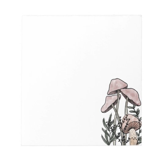 Bloc-note Champignons  (Devant)