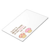 Bloc-note Champignons mignons dans mon coeur pour toi Doux P (Incliné)