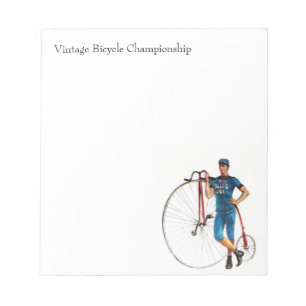 Bloc-note Championnat vintage de vélo