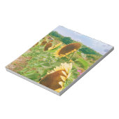 Bloc-note Champs de tournesol (Tourné)