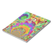 Bloc-note Champs de tournesol pour toujours - orange (Tourné)