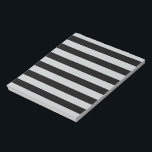 Bloc-note Changer les bandes grises en n'importe quelle Pers<br><div class="desc">Assurez-vous de customiser la couleur pour l'avant et l'arrière des produits avec deux côtés ou plusieurs éléments. Changez facilement la couleur de Gris Gris Stripes design du gris prédéfini sur le noir à n'importe quelle couleur de votre choix en une seule étape. Cliquez simplement sur le bouton "Cutomize It!" pour...</div>