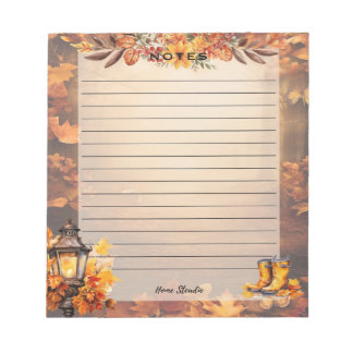 Bloc-note Changing Seasons Notepad