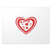 Bloc-note Chapeau plein d'amour (Devant)