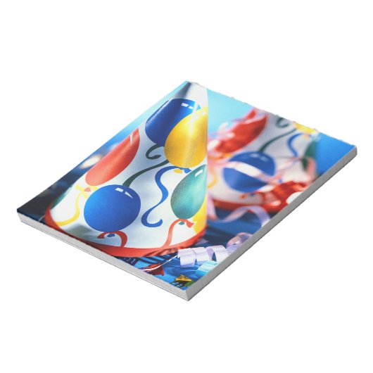 Bloc-note Chapeaux de fête (Tourné)