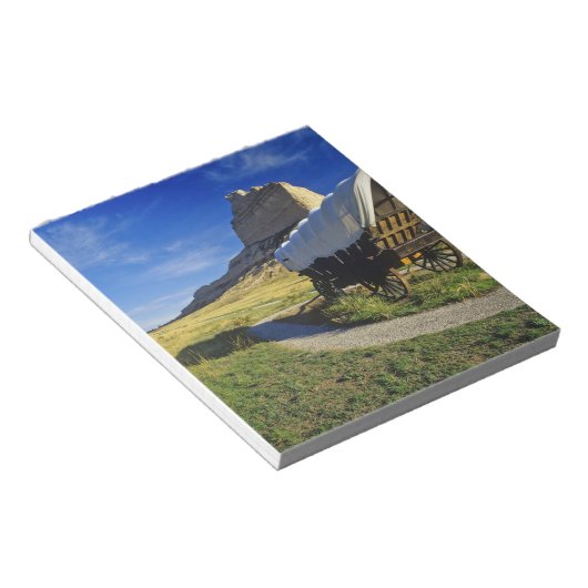 Bloc-note Chariot Conestoga à Scottsbluff National (Incliné)