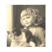 Bloc-note Charmante fille (Devant)