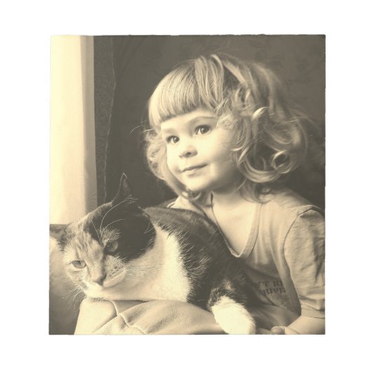 Bloc-note Charmante fille (Devant)