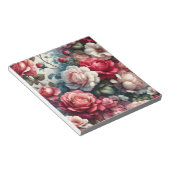 Bloc-note Charme Floral Rose intemporel (Incliné)