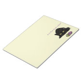 Bloc-note Chasse aux oeufs de Pâques Chat amusant (Incliné)