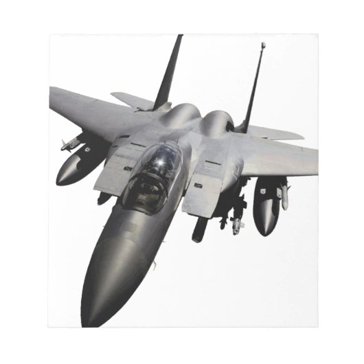 Bloc-note Chasseur à réaction F-15 Eagle (Devant)