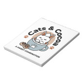 Bloc-note Chat adorable en Mug Conception de vacances - Chat (Tourné)