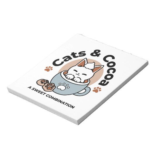 Bloc-note Chat adorable en Mug Conception de vacances - Chat (Tourné)