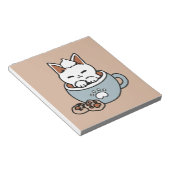 Bloc-note Chat adorable en Mug Conception de vacances - Chat (Incliné)