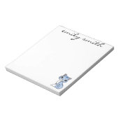 Bloc-note Chat Adorable Personnalisé et Ajouter un Nom (Tourné)