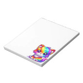 Bloc-note Chat arc-en-ciel (Tourné)