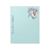 Bloc-note Chat blanc (Tourné)