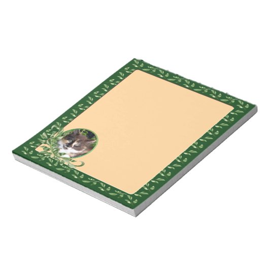 Bloc-note Chat de Calico très agréable (Tourné)