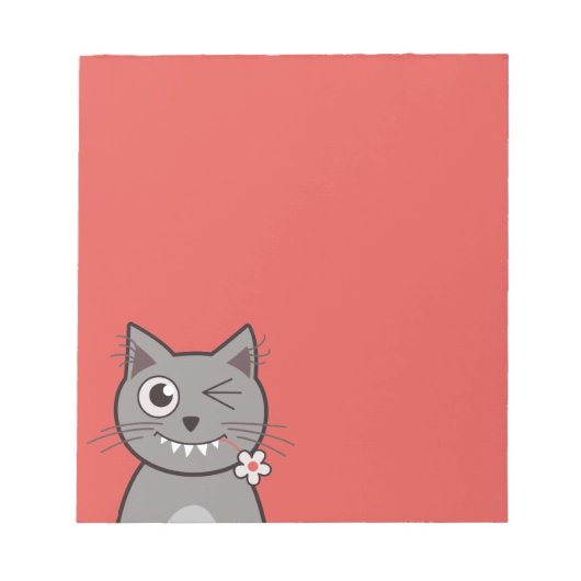 Bloc-note Chat de Funny (Devant)