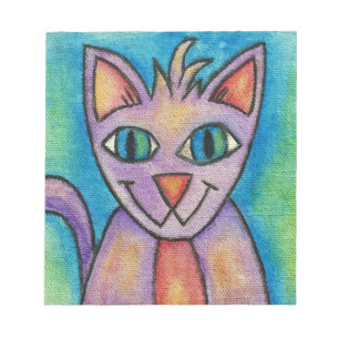 Bloc-note Chat de Pink