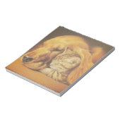 Bloc-note Chat et chien (Tourné)