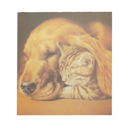 Bloc-note Chat et chien (Devant)