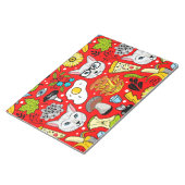 Bloc-note Chat et oeuf sur le rouge (Incliné)