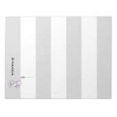 Bloc-note Chat et poisson blanc testé (Devant)