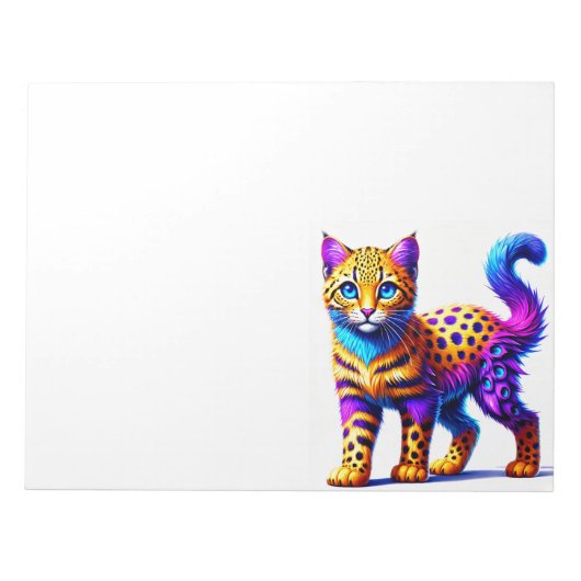 Bloc-note Chat fantastique (Devant)