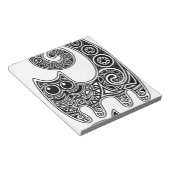 Bloc-note Chat floral (Incliné)