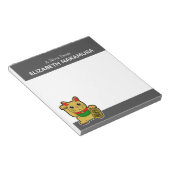 Bloc-note Chat Golden Lucky Personnalisé (Incliné)