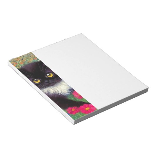 Bloc-note Chat Gustav Klimt Tuxedo (Incliné)