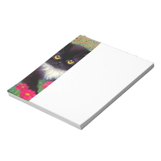 Bloc-note Chat Gustav Klimt Tuxedo (Tourné)
