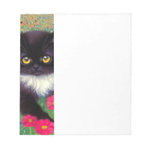 Bloc-note Chat Gustav Klimt Tuxedo