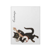 Bloc-note Chat jouant à Banjo Thunder_Cove (Tourné)