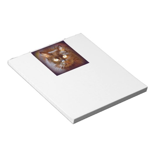 Bloc-note chat noir (Incliné)