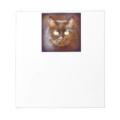 Bloc-note chat noir (Devant)