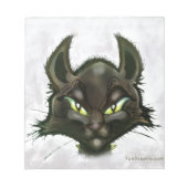 Bloc-note Chat noir (Devant)