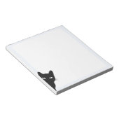 Bloc-note Chat noir de Pékin (Incliné)