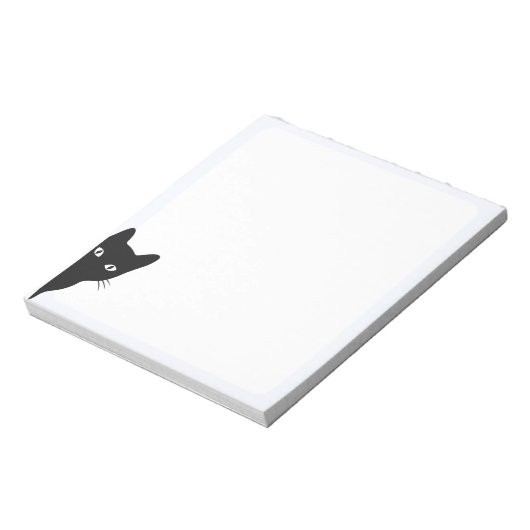 Bloc-note Chat noir de Pékin (Tourné)