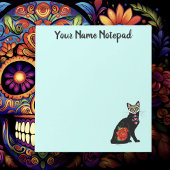 Bloc-note Chat noir de Sugar